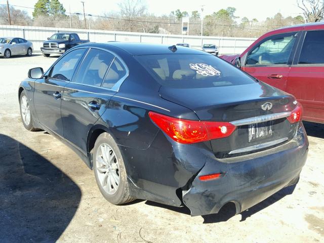 JN1BV7APXFM346169 - 2015 INFINITI Q50 BASE Negro foto 3