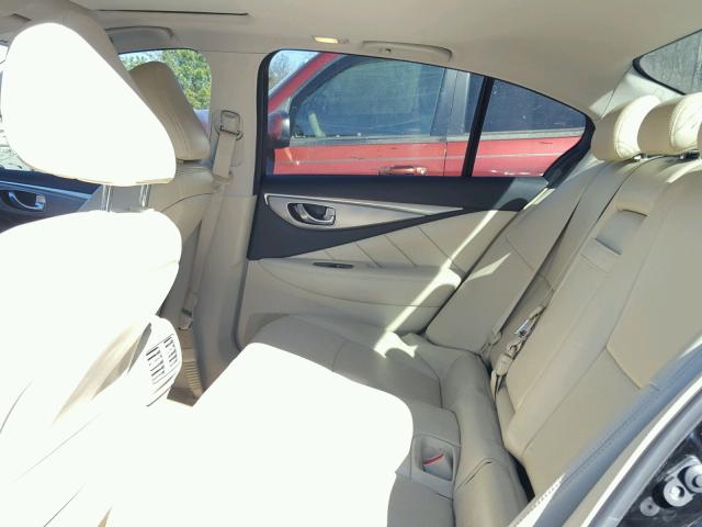 JN1BV7APXFM346169 - 2015 INFINITI Q50 BASE Negro foto 6