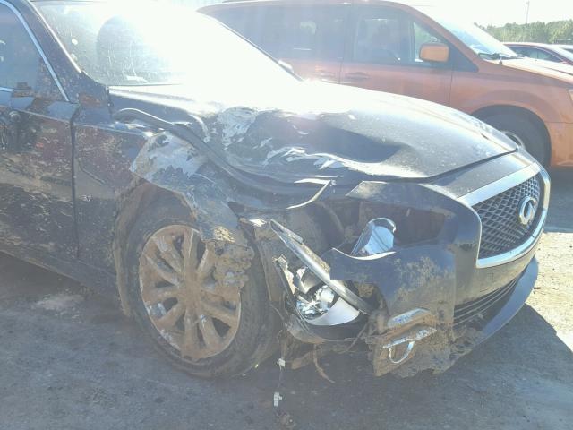 JN1BV7APXFM346169 - 2015 INFINITI Q50 BASE Negro foto 9