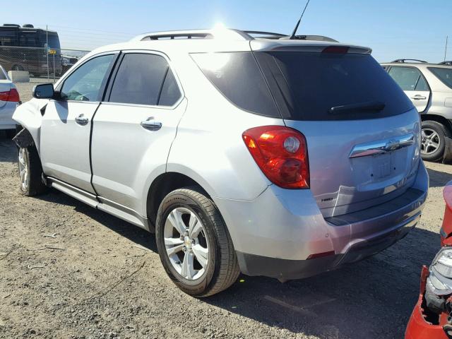 2CNFLGEC0B6268162 - 2011 CHEVROLET EQUINOX LT SILVER photo 3