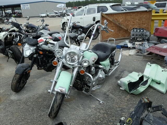 1HD1FBW185Y611531 - 2005 HARLEY-DAVIDSON FLHRI TEAL photo 2