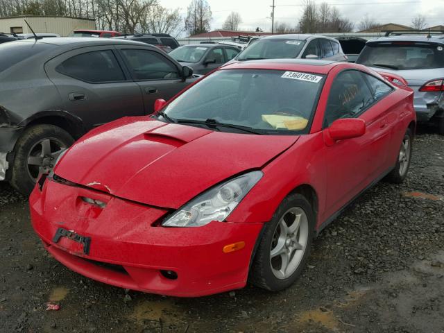 JTDDY38T7Y0017948 - 2000 TOYOTA CELICA GT- RED photo 2