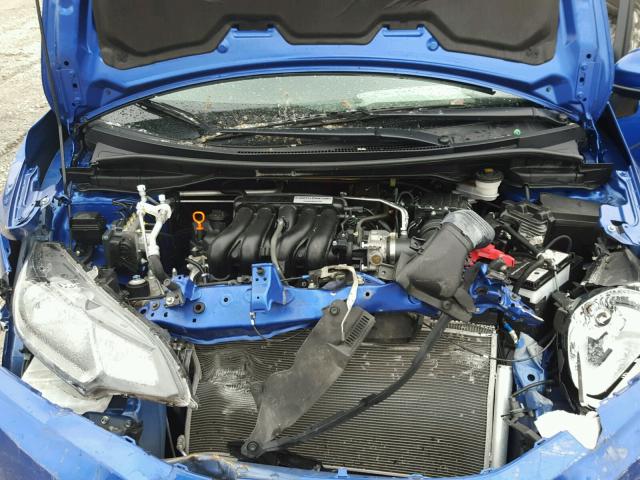 JHMGK5H59GX026957 - 2016 HONDA FIT LX Mavi fotoğraf 7