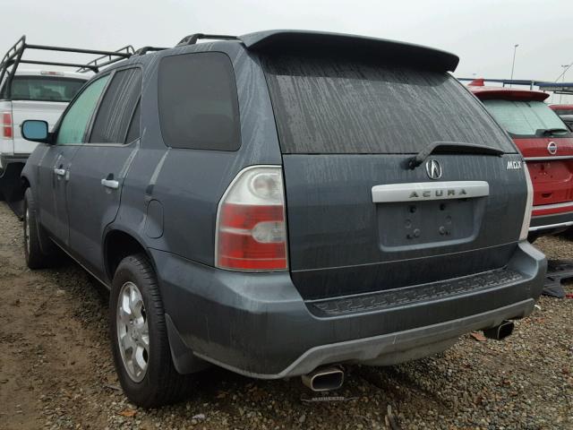 2HNYD18925H506359 - 2005 ACURA MDX TOURIN GRAY photo 3