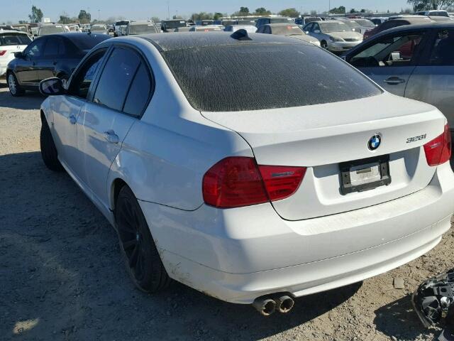 WBAPH5C59BA445567 - 2011 BMW 328 I SULE WHITE photo 3