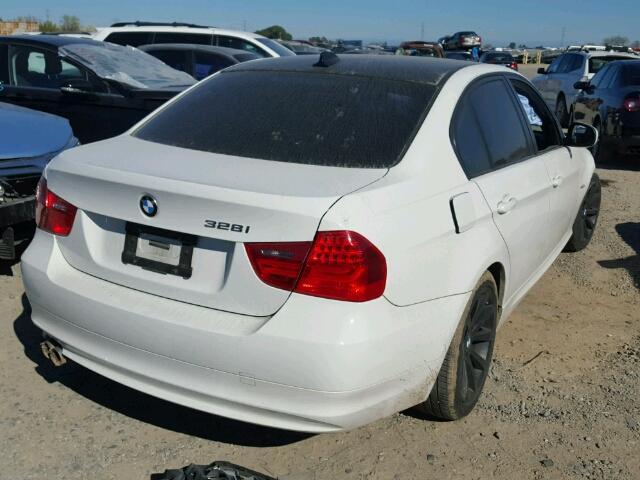 WBAPH5C59BA445567 - 2011 BMW 328 I SULE WHITE photo 4