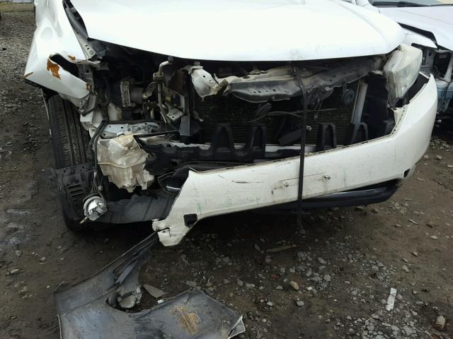 5TDYK3EH4CS088503 - 2012 TOYOTA HIGHLANDER WHITE photo 9