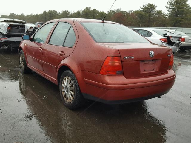 3VWSE29M4YM014890 - 2000 VOLKSWAGEN JETTA GLS RED photo 3