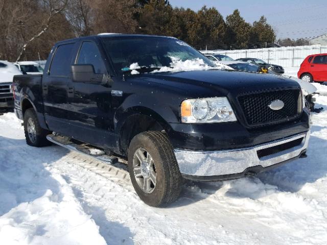 1FTRW14WX6FA17761 - 2006 FORD F150 SUPER BLACK photo 1