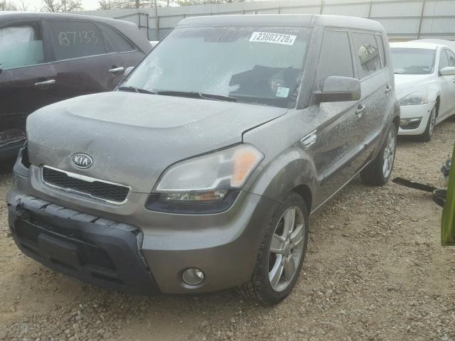 KNDJT2A27B7214534 - 2011 KIA SOUL + GREEN photo 2