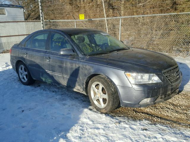 5NPEU46F39H435866 - 2009 HYUNDAI SONATA SE GRAY photo 1