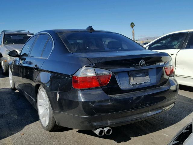 WBAVB33586KR78278 - 2006 BMW 330 I BLACK photo 3