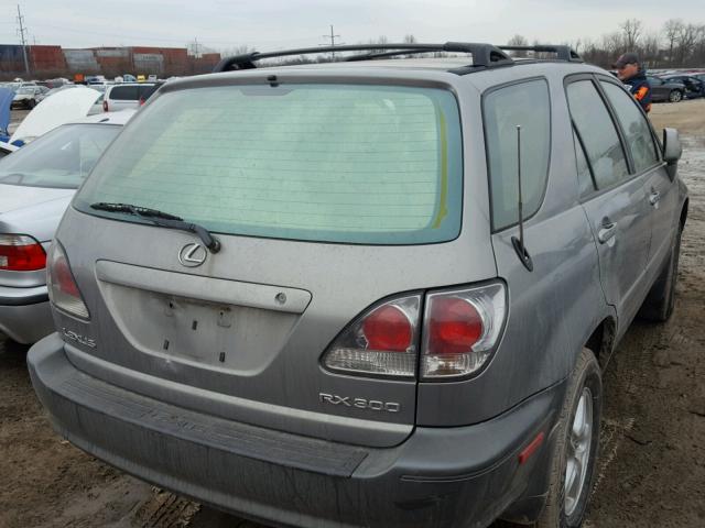 JTJHF10U720252015 - 2002 LEXUS RX 300 GRAY photo 4