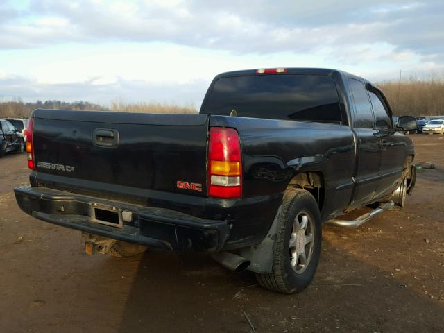 2GTEK69U211380179 - 2001 GMC SIERRA K15 BLACK photo 4