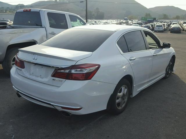 1HGCR2F68GA231521 - 2016 HONDA ACCORD SPO WHITE photo 4