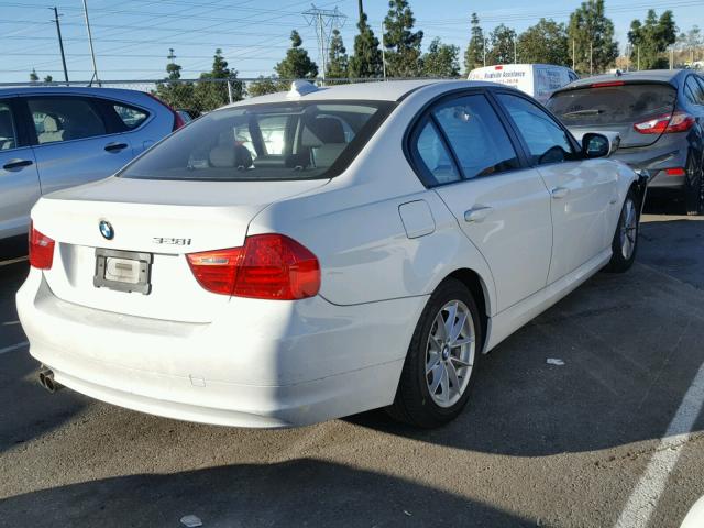 WBAPH5G59ANM36143 - 2010 BMW 328 I SULE WHITE photo 4