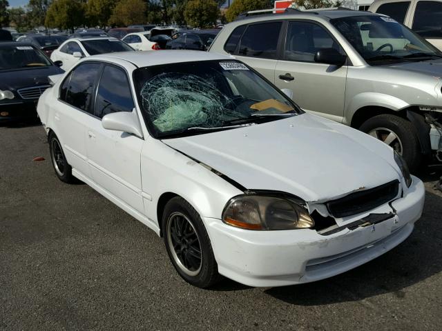 2HGEJ6670WH509778 - 1998 HONDA CIVIC LX WHITE photo 1