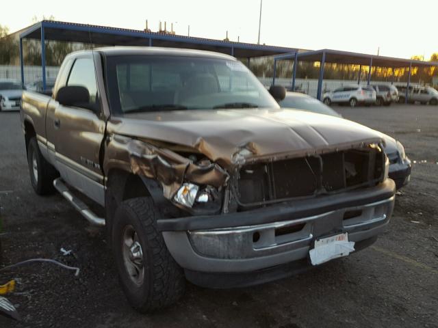 3B7HF13Z11M252033 - 2001 DODGE RAM 1500 BROWN photo 1