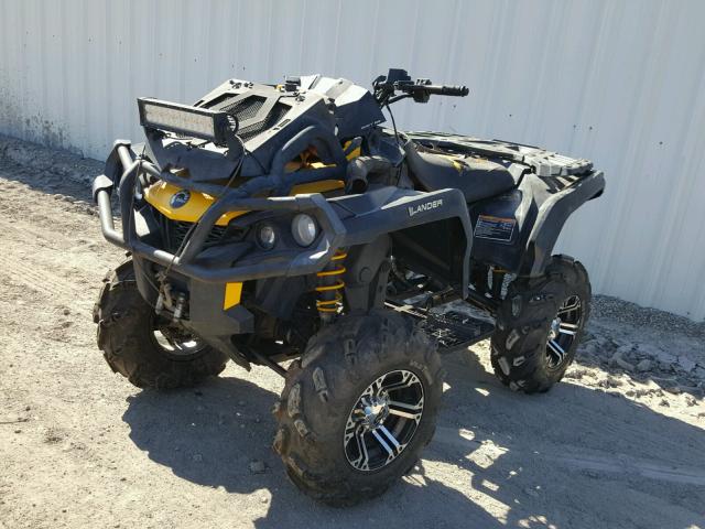 3JBLWLJ14EJ001536 - 2014 CAN-AM OUTLANDER YELLOW photo 2