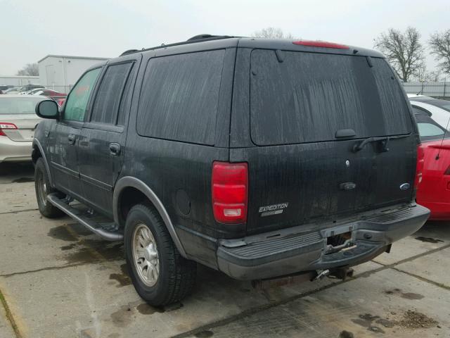 1FMPU16L91LA33603 - 2001 FORD EXPEDITION BLACK photo 3