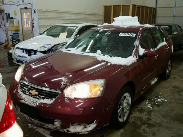 1G1ZT68N87F113910 - 2007 CHEVROLET MALIBU MAX წითელი ფოტო 2