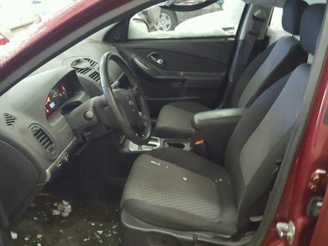 1G1ZT68N87F113910 - 2007 CHEVROLET MALIBU MAX წითელი ფოტო 5