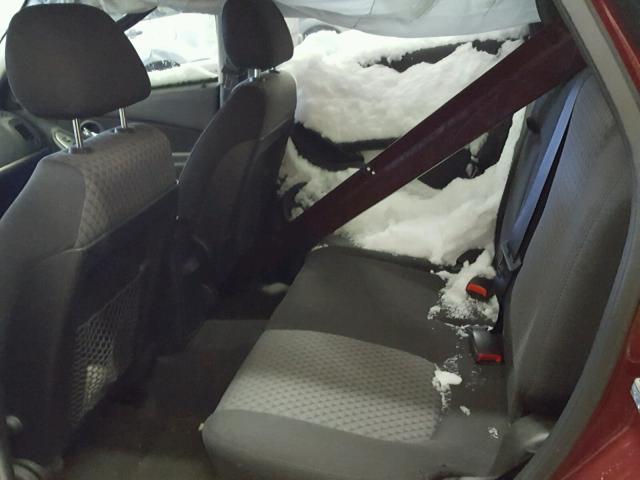 1G1ZT68N87F113910 - 2007 CHEVROLET MALIBU MAX წითელი ფოტო 6