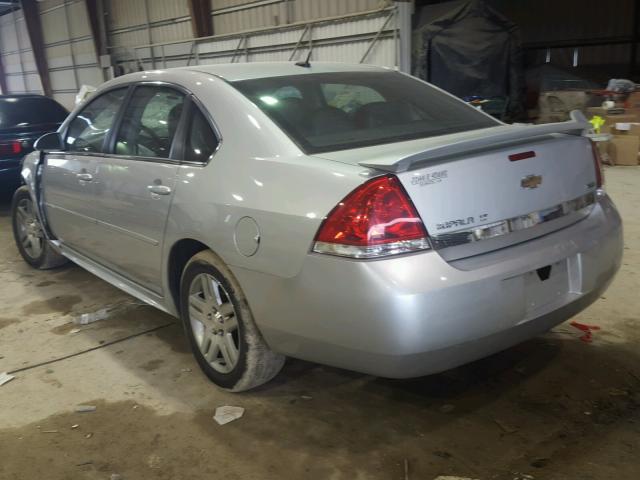 2G1WG5EK9B1276366 - 2011 CHEVROLET IMPALA LT SILVER photo 3