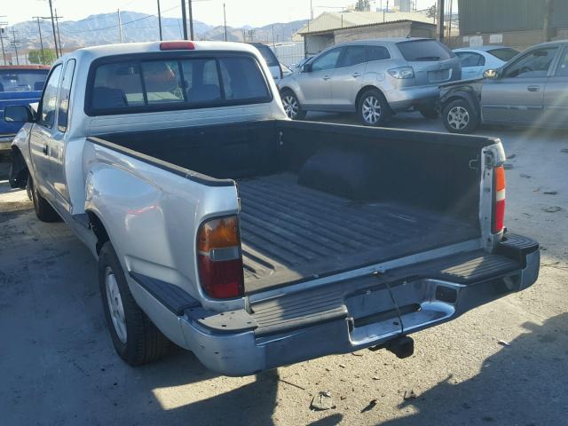 4TAVN52N0YZ646381 - 2000 TOYOTA TACOMA XTR GRAY photo 3