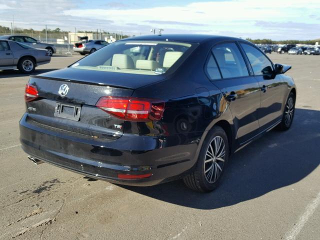 3VWDB7AJ3JM210101 - 2018 VOLKSWAGEN JETTA SE BLACK photo 4