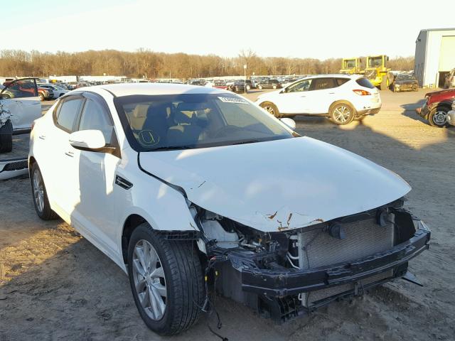 5XXGN4A7XFG519311 - 2015 KIA OPTIMA EX WHITE photo 1