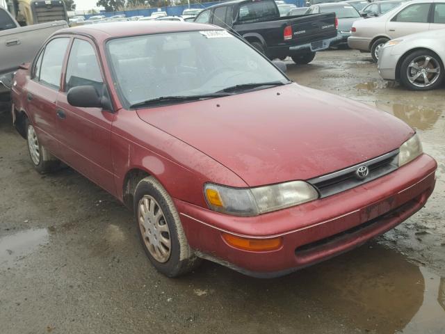 JT2AE04E3P0020614 - 1993 TOYOTA COROLLA RED photo 1