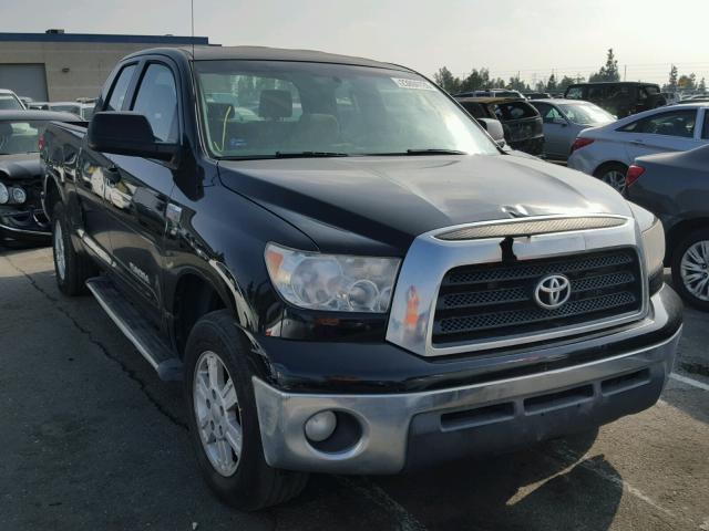 5TFRV541X9X072725 - 2009 TOYOTA TUNDRA DOU BLACK photo 1