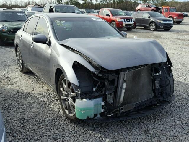 JN1CV6AP1DM722866 - 2013 INFINITI G37 BASE GRAY photo 1