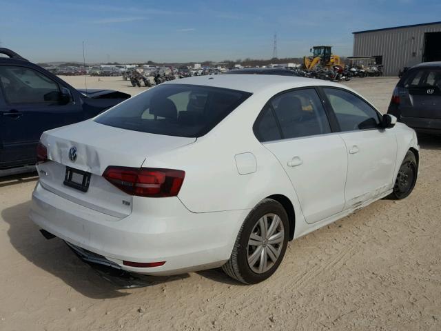 3VW2B7AJ4HM237793 - 2017 VOLKSWAGEN JETTA S 白色 照片 4