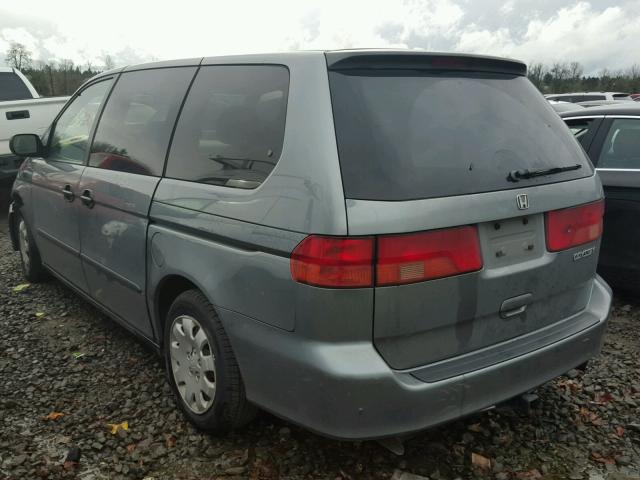 2HKRL1851YH530030 - 2000 HONDA ODYSSEY LX SILVER photo 3