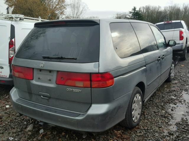 2HKRL1851YH530030 - 2000 HONDA ODYSSEY LX SILVER photo 4