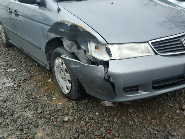 2HKRL1851YH530030 - 2000 HONDA ODYSSEY LX SILVER photo 9