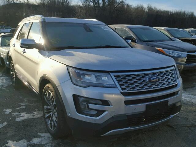 1FM5K8HT2GGC57249 - 2016 FORD EXPLORER P SILVER photo 1