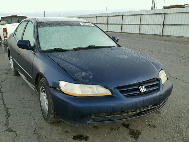 1HGCG65581A015360 - 2001 HONDA ACCORD LX BLUE photo 1