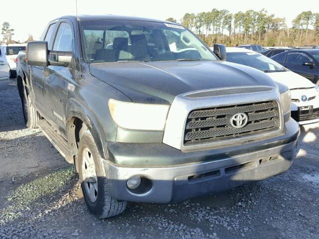 5TFRV541X8X035365 - 2008 TOYOTA TUNDRA DOU GREEN photo 1