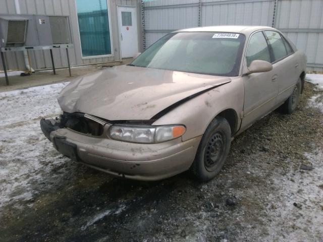 2G4WS52J121214196 - 2002 BUICK CENTURY CU BROWN photo 2