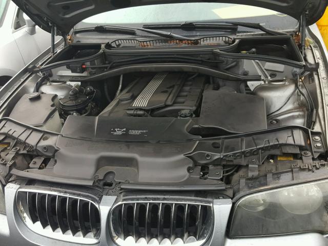 WBXPA93436WG74332 - 2006 BMW X3 3.0I SILVER photo 7