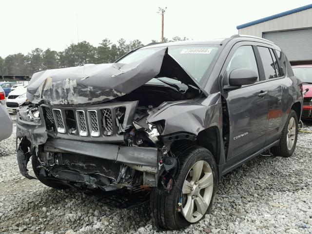 1C4NJDEB8FD382414 - 2015 JEEP COMPASS LA GRAY photo 2