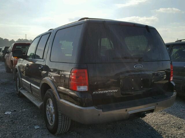 1FMRU17W94LA99445 - 2004 FORD EXPEDITION BLACK photo 3