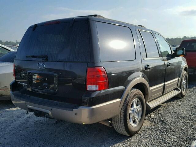 1FMRU17W94LA99445 - 2004 FORD EXPEDITION BLACK photo 4