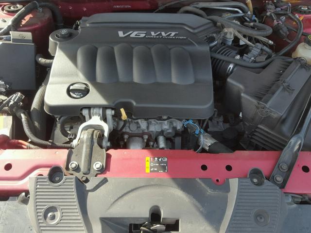 2G1WG5E37D1188105 - 2013 CHEVROLET IMPALA LT RED photo 7