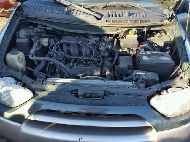 4N2ZN16T51D815124 - 2001 NISSAN QUEST SE GREEN photo 7