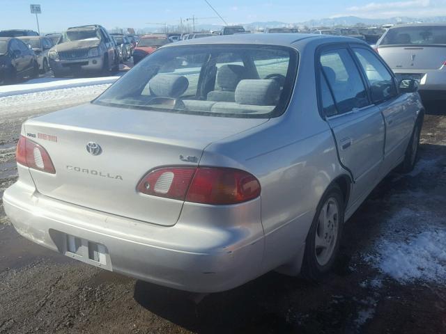 1NXBR18E4XZ232040 - 1999 TOYOTA COROLLA VE SILVER photo 4