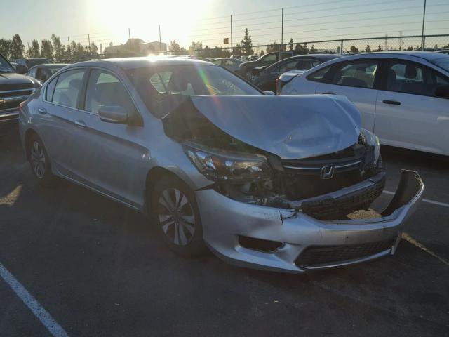 1HGCR2F33DA176204 - 2013 HONDA ACCORD LX SILVER photo 1